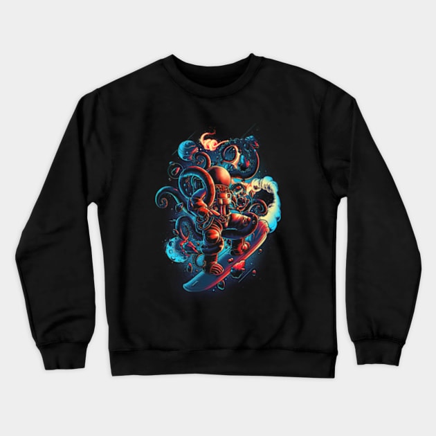 Lost in Space Crewneck Sweatshirt by ZarenBeck